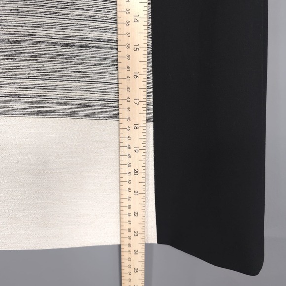 HUGO BOSS Skirt Color Block A-Line Lined Women's US 8 Queen Letizia CROATIA MADE - Picture 8 of 16